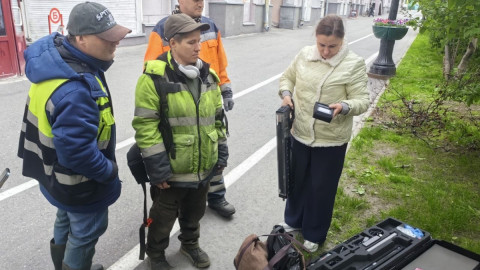 Дорожники на инструктаже