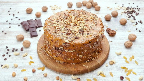 торт из&nbsp;орехов и&nbsp;банана
