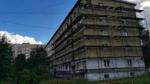ремонт фасада