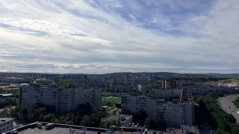 красивое небо над Мурманском