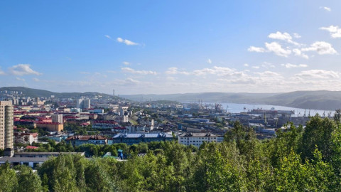 Панорама Мурманска