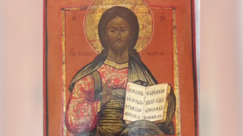 старинная дорогая икона