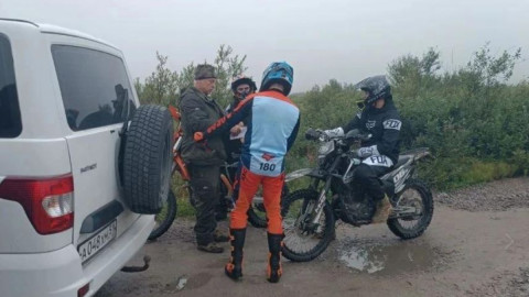 задержание мотоциклистов