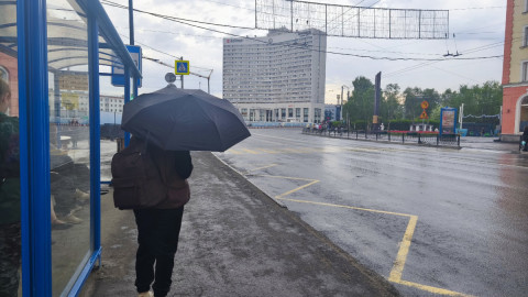 Дождь в Мурманске