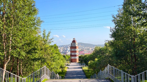 Пейзаж Мурманска