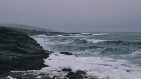 Бурное море
