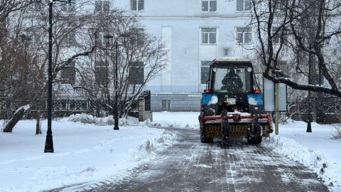 Уборка снега
